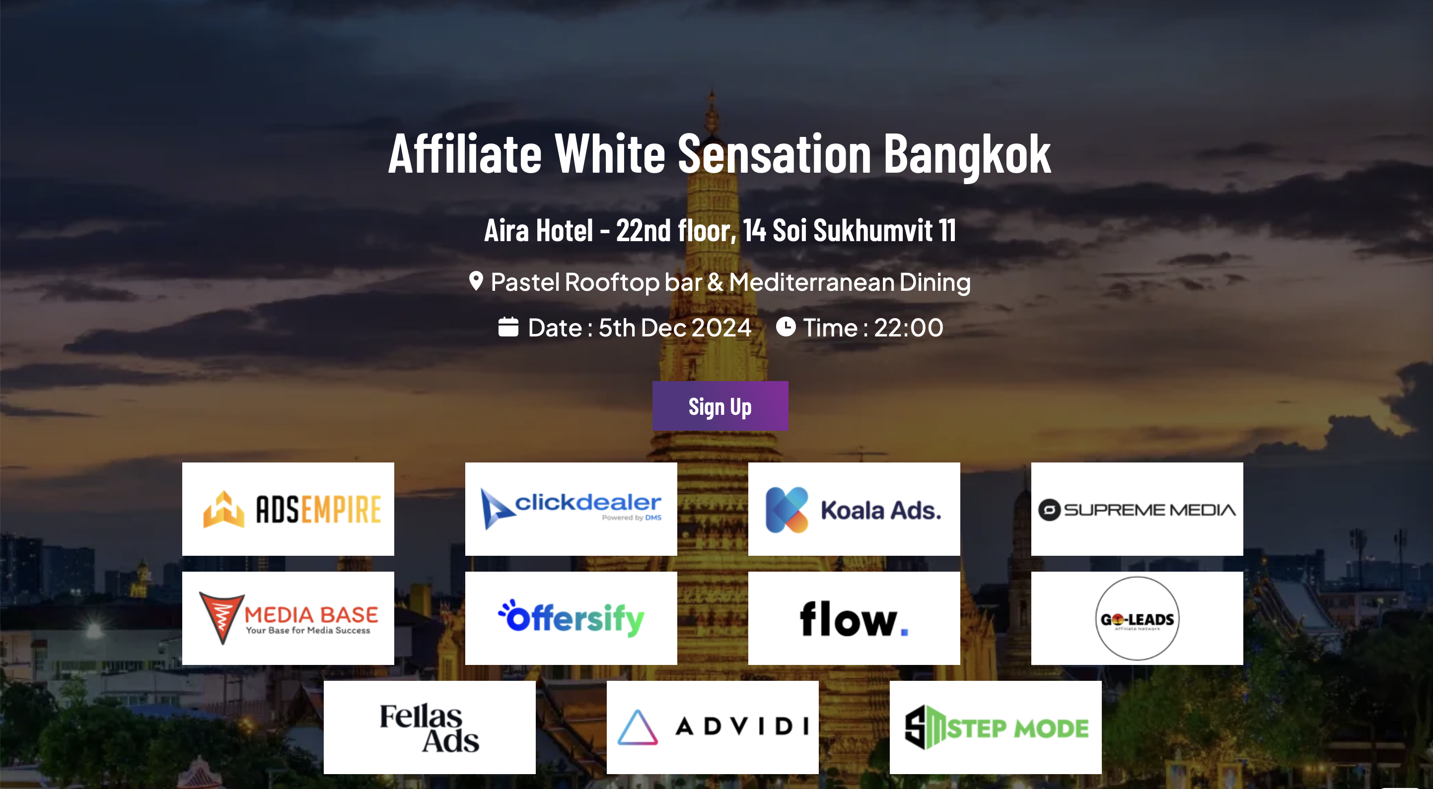 Affiliate White Sensation Party