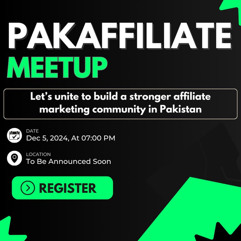 PakAffiliate Meetup